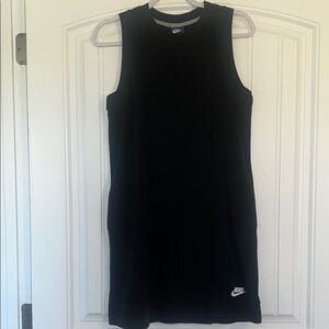 Nike Sweatshirt Tank Dress Pockets Size Medium